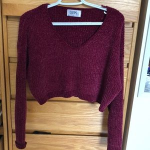 LF Cropped Sweater